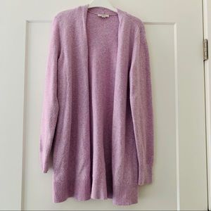 LOFT Cozy Long Open Cardigan